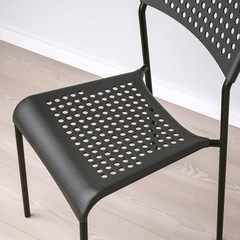 IKEA ADDE チェア ブラックの画像
