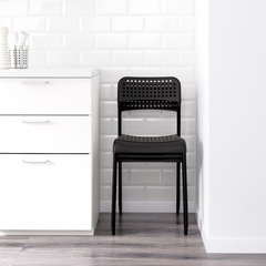 IKEA ADDE チェア ブラック