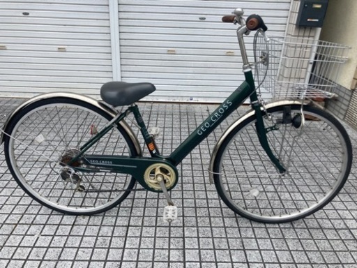 【27インチ自転車】6段変速付　チェーン新品❗️若林自転車　浜大津店　SALE中❗️