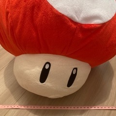 【スーパーマリオ】キノピオ ぬいぐるみ BIG 中古良品