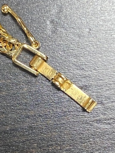 美品 18金 喜平 ネックレス12面トリプル10.2g 40cm K18キヘイ
