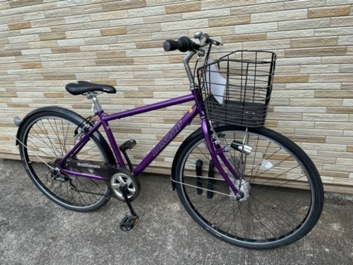 中古自転車 LEDオートライト 6段変速 27インチ 軽整備済み 安い 防犯登録 町田市 麻生区 神奈川 003YK