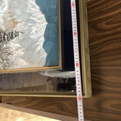 冬の景色　立体アート