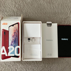買ってからそのままのAndroidスマホGALAXYA20 欲し...