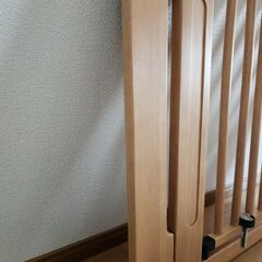 ベビー ゲート  木製の画像