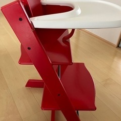 ストッケ　トリップトラップ　ベビーチェア➕ベビーセット➕トレイ