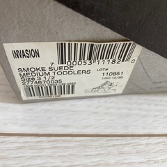 未使用VANSベビー靴の画像