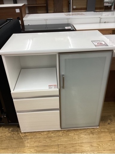 KF-50【新入荷　リサイクル品】ニトリ　Nポスティア　キッチンカウンター　白
