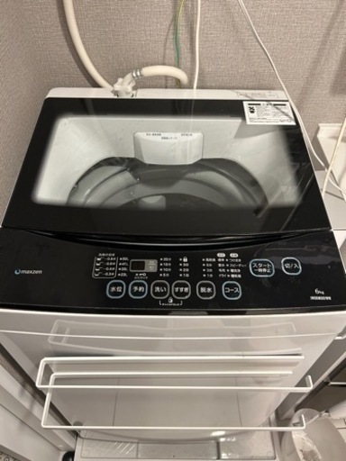 maxzen マクスゼン　洗濯機　6KG