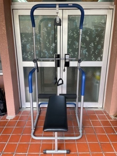 【値下しました】No2407 腹筋 背筋 懸垂マシン ストレッチ フィットネス