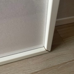 ポスターフレーム ウッドフレーム ホワイト 40×50の画像