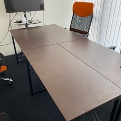 【無料】オフィスデスク8台(使用期間1年未満)@1台からok！の画像
