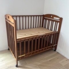 【お譲り先決定】ベビーベッドの画像