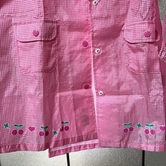 120 レインコート　カッパ　ランドセル対応の画像