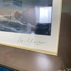 絵画　特大サイズ　三脚付きの画像