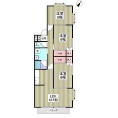 🌻🌻135(3LDK)初期費用8万円パック・フリーレント1ヶ月😁👌審査通過率◎ご相談ください🌻🌻東武鉄道小泉線「成島」駅 徒歩17分 - 館林市