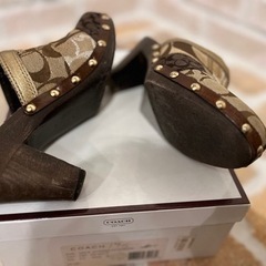 コーチ　サンダルの画像