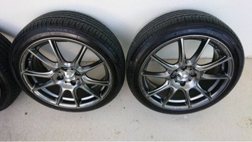 最終値下げです。Weds sports17インチホイール&タイヤ