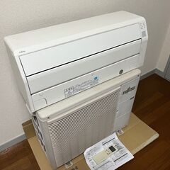 〇富士通エアコンAS-C28Hノクリア 100V 2017年製 新冷媒R32ポンプダウン済〇