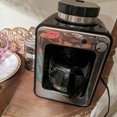 コーヒーメーカー　豆を引くタイプの画像