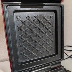 récolte プレスホットサンドメーカー 赤の画像