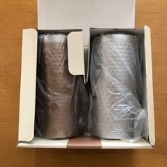 リュクス　ペアメタルサーモタンブラー