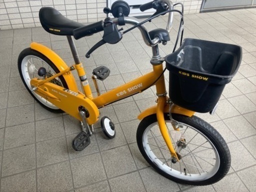 子供用自転車　補助輪付き　　16インチ　状態良好