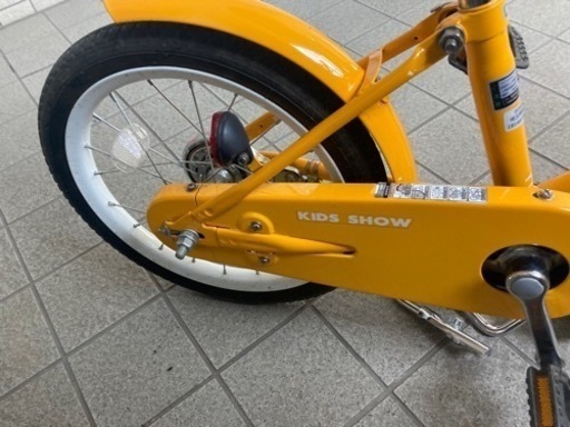 子供用自転車　補助輪付き　　16インチ　状態良好