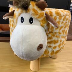 7-19 キリンさん アニマルスツール【全国発送可・現状渡し】カグマニアの画像