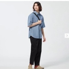 GU シェフパンツ 3XL(丈標準67.0～71.0cm) カーキ ブラックの画像