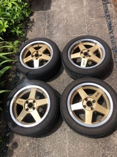 RAYS マツダスピードMS01R  デリンテDH2走行1500キロ（9.5部山）