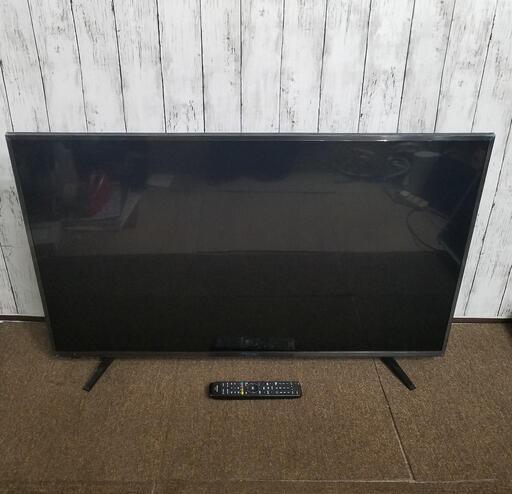 訳あり現状品　HISENSE 43インチ 4K 液晶テレビ ハイセンス 43A6100　2019年製\n訳
