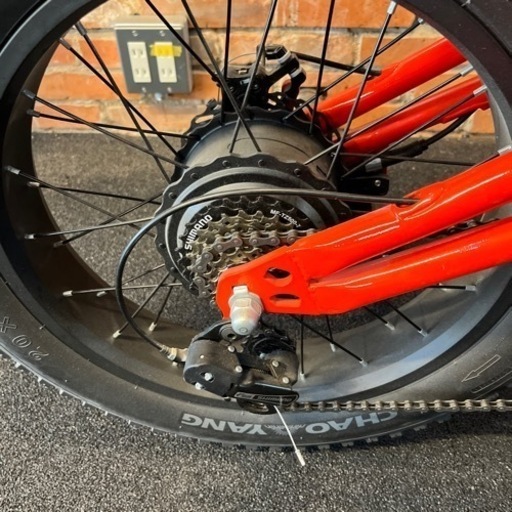 電動自転車 WO BIKES M2X-2 レッド 新品未使用品