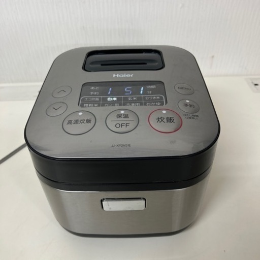 【引取】Haierマイコンジャー炊飯器 JJ-XP2M31E 2022年製