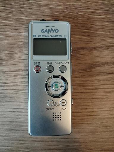 【値下げ】ICレコーダー、SANYO リニアPCMレコーダー