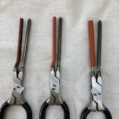 ニチリ理容床屋シルバーアイロン4〜8mm中古多数あります。
