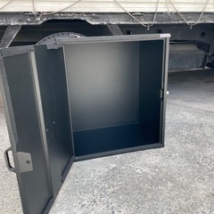 大容量 宅配ボックス 荷物受け1BOXタイプ スチール 置き型 鍵付き 盗難防止 通販用 ポスト 収納 キャビネット ラック 扉付 ロッカー No2427の画像