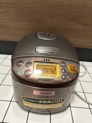 象印 炊飯器 3合 IH式 極め炊き