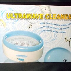 【取引完了】未使用★超音波洗浄器/クリーナー●通電確認★眼鏡/時...