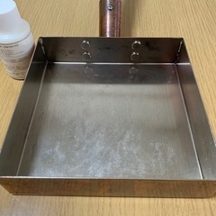 銅製　卵焼き器　磨き剤付きの画像