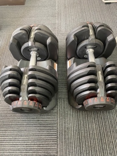 【motions可変式ダンベル4kg〜38kg】2個セット