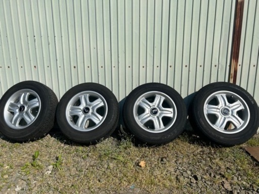 185/65R14 ヨコハマECOS アルミホイール付き4本セット