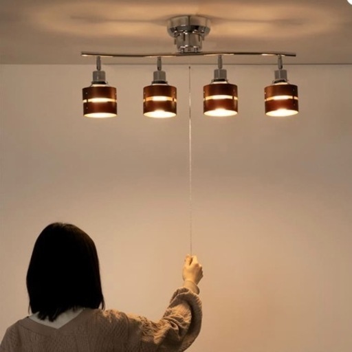 【美品】4灯シーリングライト