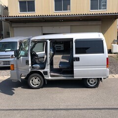 総額6.0万円★訳アリ格安現状車★4WD★5速MT★Tベル済★フラット軽箱バン★スバル サンバーバン 4WD(TV2) 11.3万キロ 平成13年式 シルバーの画像
