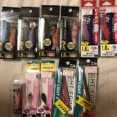 エギ　セット　エギング　豆イカ