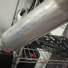 HONDAエイプ社外マフラーの画像