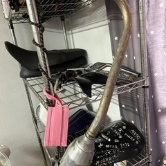 HONDAエイプ社外マフラーの画像