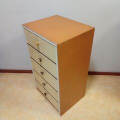 昭和レトロなチェスト　タンスの画像