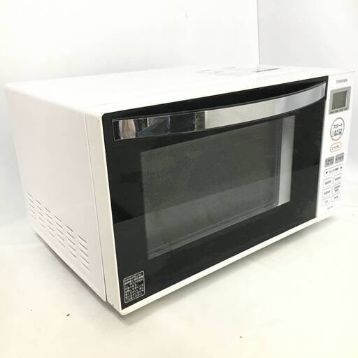 ut9/11 2018年製 TOSHIBA 東芝 電子レンジ ER-SS17A(W) フラット庫内 最高出力/900W 総庫内容量/17L 調理機器 家電※動作確認済み