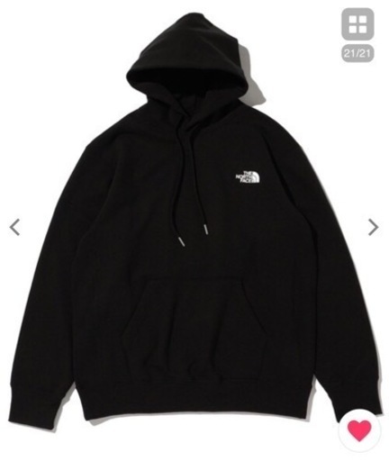 【新品未使用、L】ブラック　ノースフェイス パーカー フーディ　キャンプ  THE NORTH FACE スクエア 裏起毛